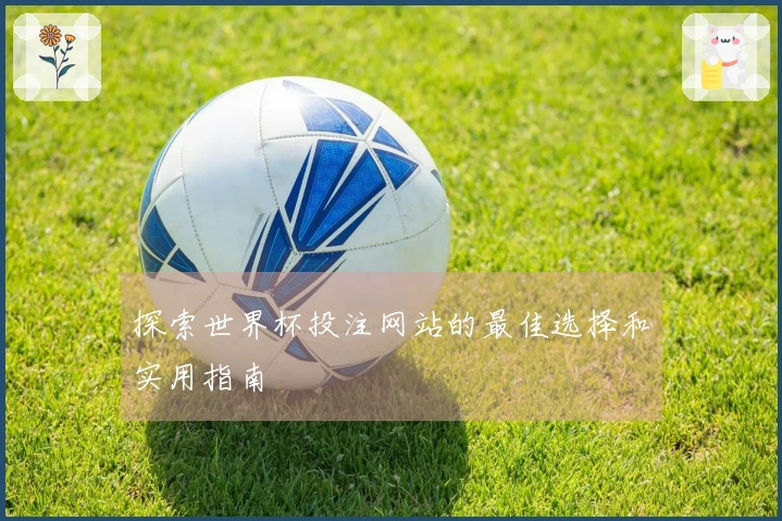 探索世界杯投注网站的最佳选择和实用指南