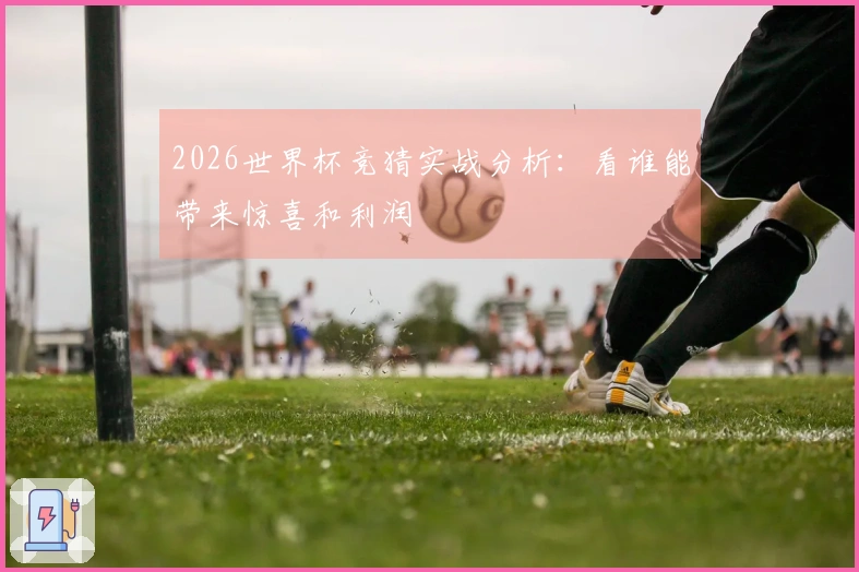 2026世界杯竞猜实战分析：看谁能带来惊喜和利润